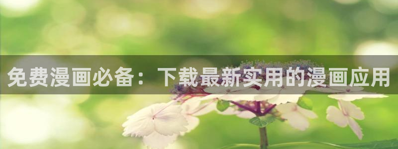 漫蛙manwa2漫画官网app下载：免费漫画必备：下载最新实用的漫画应用