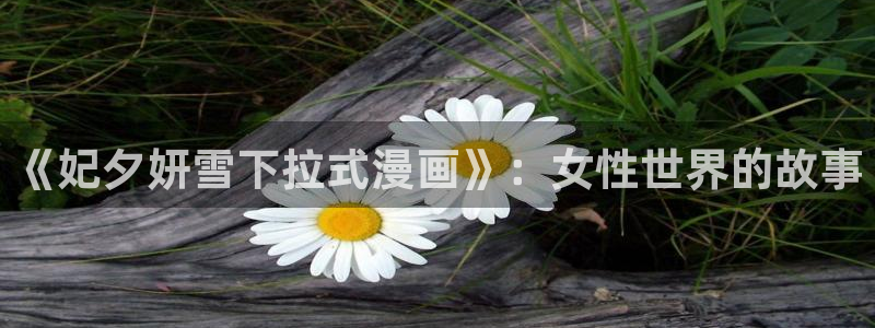 漫蛙漫画网页入口)：《妃夕妍雪下拉式漫画》：女性世界的故事