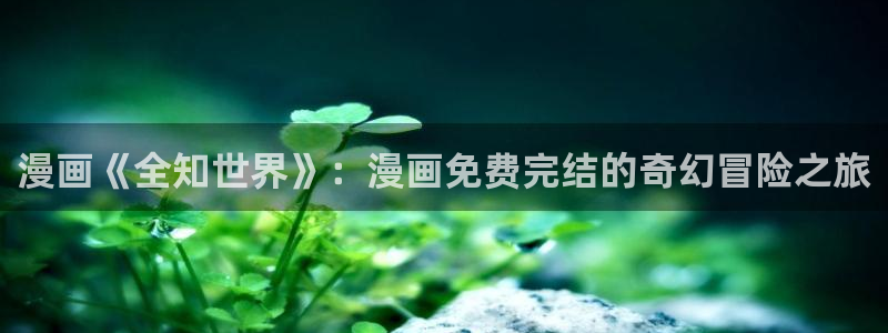 漫蛙漫蛙3正版下载官网：漫画《全知世界》：漫画免费完结的奇幻冒险之旅