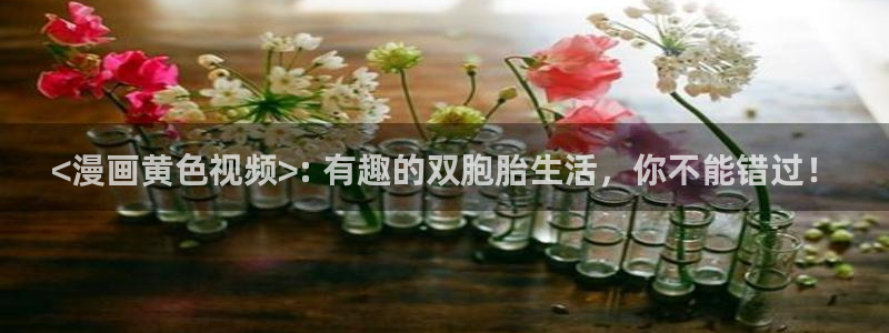 漫蛙分享：<漫画黄色视频>: 有趣的双胞胎生活，你不能错过！